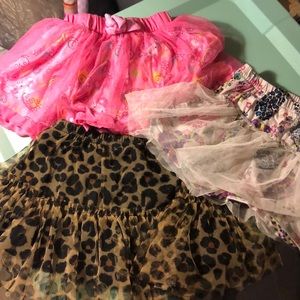 Girls skirts